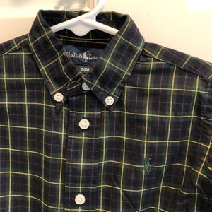 Ralph Lauren boys button down shirt 24M